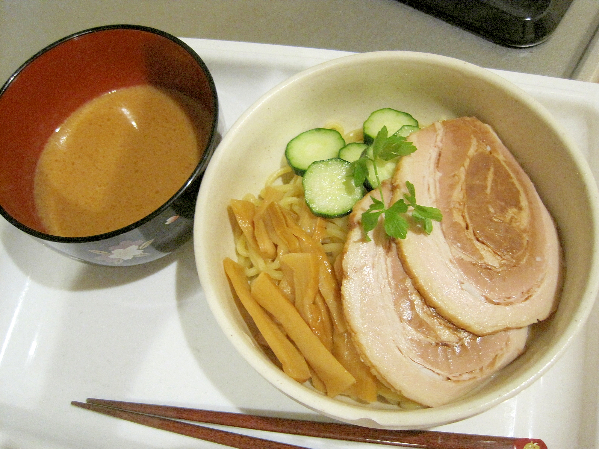 きゅうりのゴマダレつけ麺