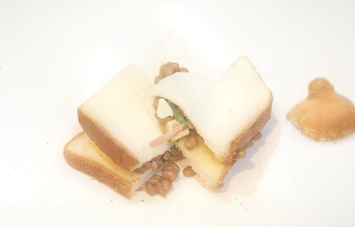 納豆のｻﾝﾄﾞｲｯﾁ