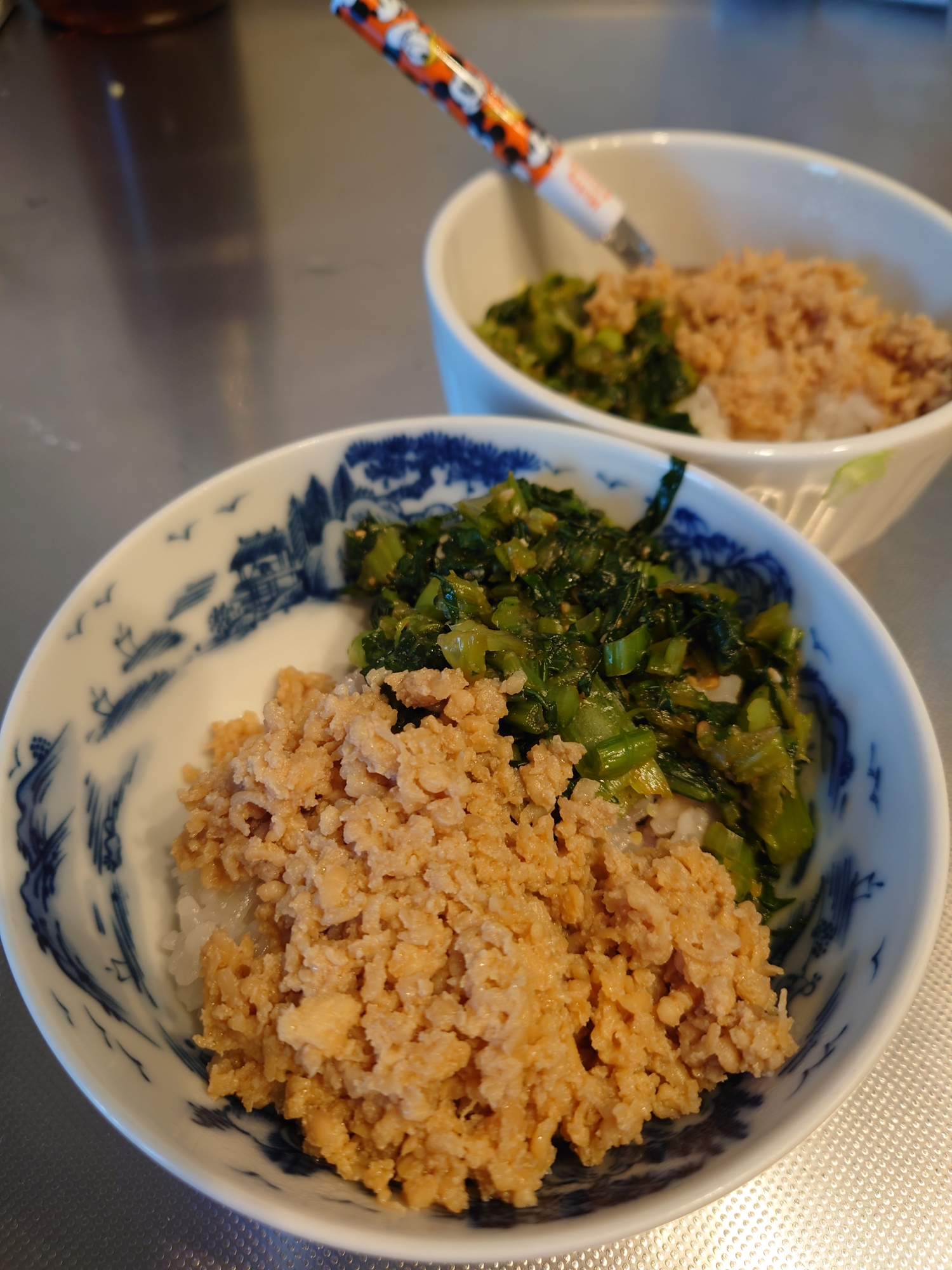 ２色丼【幼児食・お弁当】