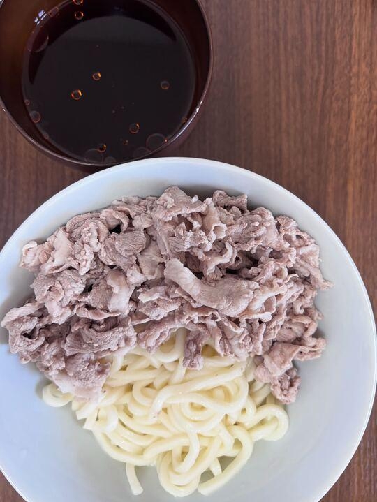 丸亀風旨辛つけ汁うどん 簡易ver.