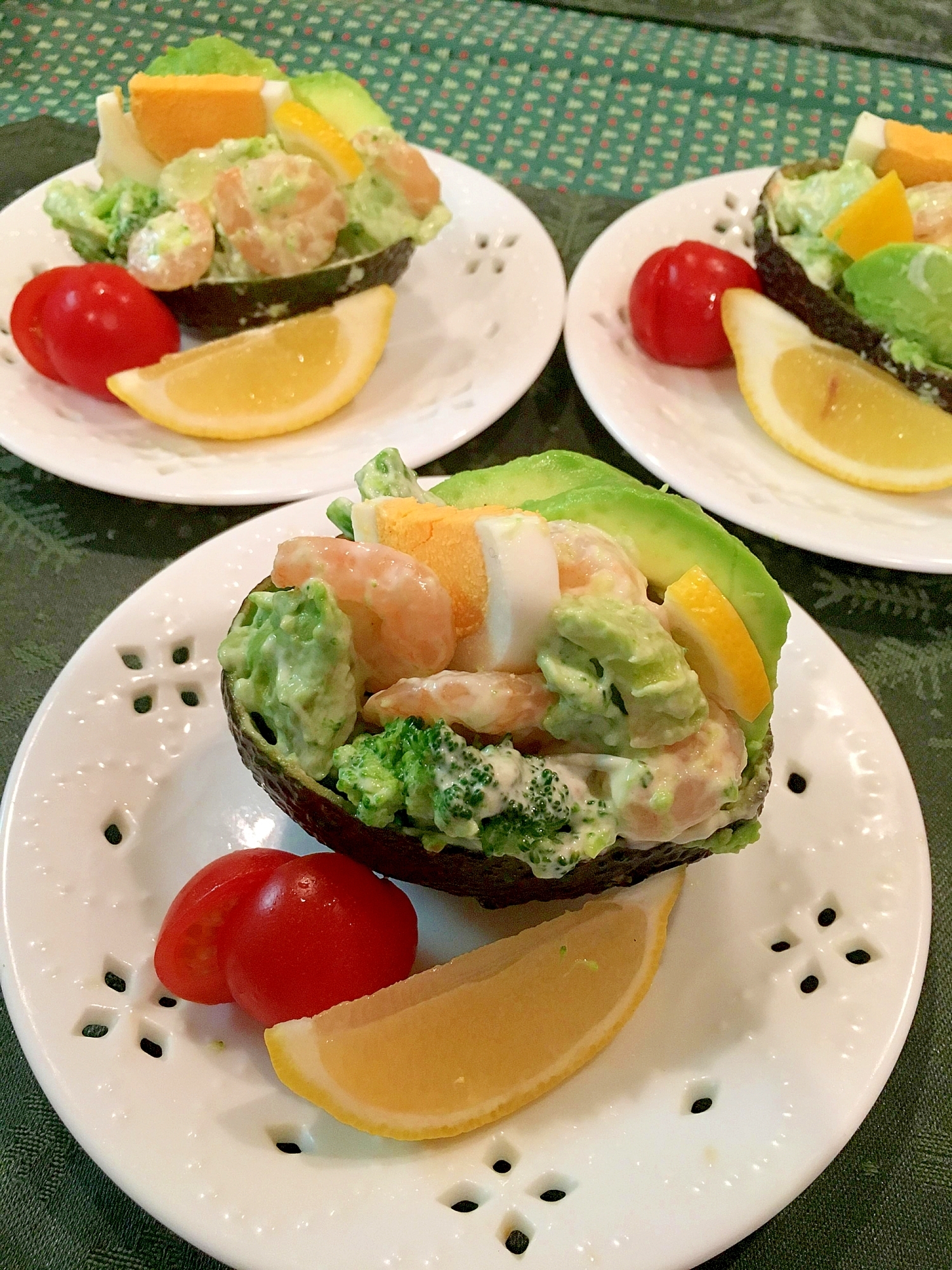 クリスマスに 簡単オシャレなアボカドサラダ レシピ 作り方 By もふ 楽天レシピ