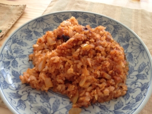 ヘルシーなチキン？ライス