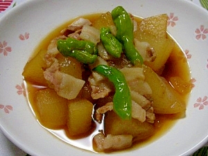 冷やしてすっきり冬瓜と豚肉の煮付け レシピ 作り方 By Hinamoko77 楽天レシピ