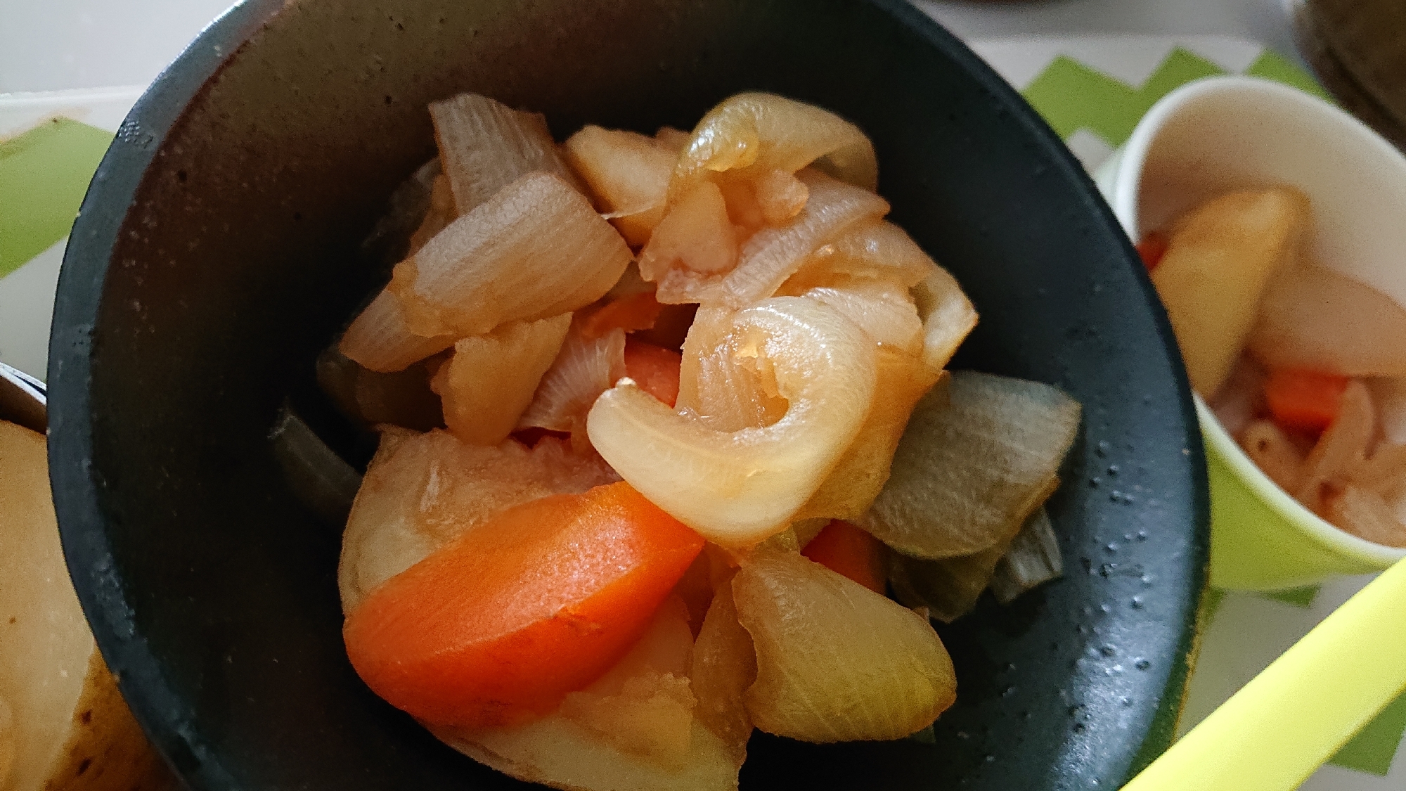 じゃがいものピリ辛にんにく醤油煮