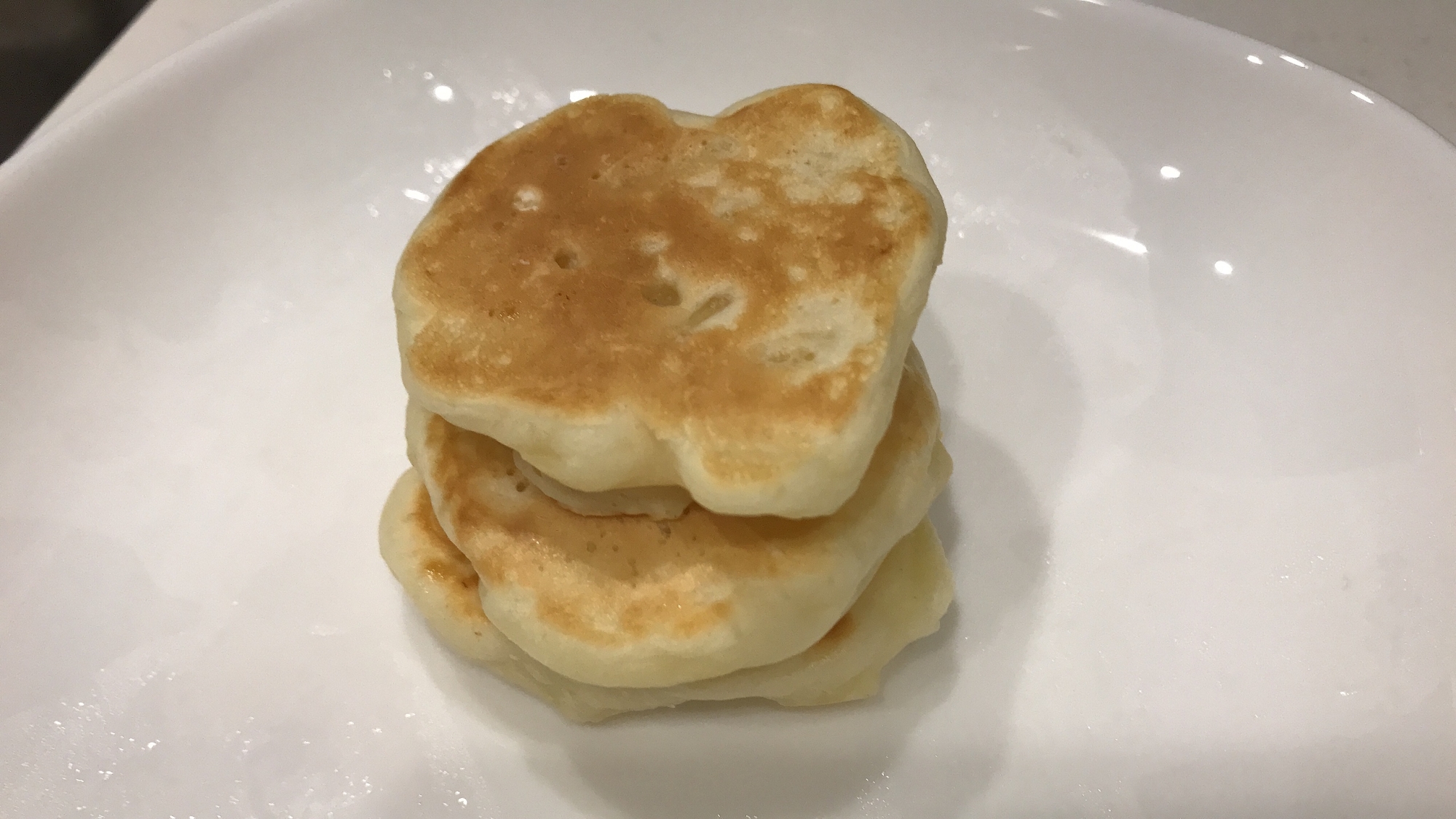 離乳食に！りんごパンケーキ