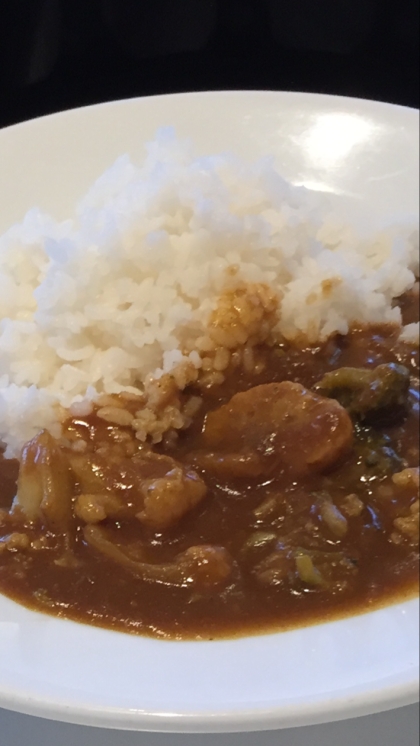 隠し味でカレーが美味しい(^^)コーヒー、ビーフシチューにも入れると美味しいですよね♡ごちそう様でした♡