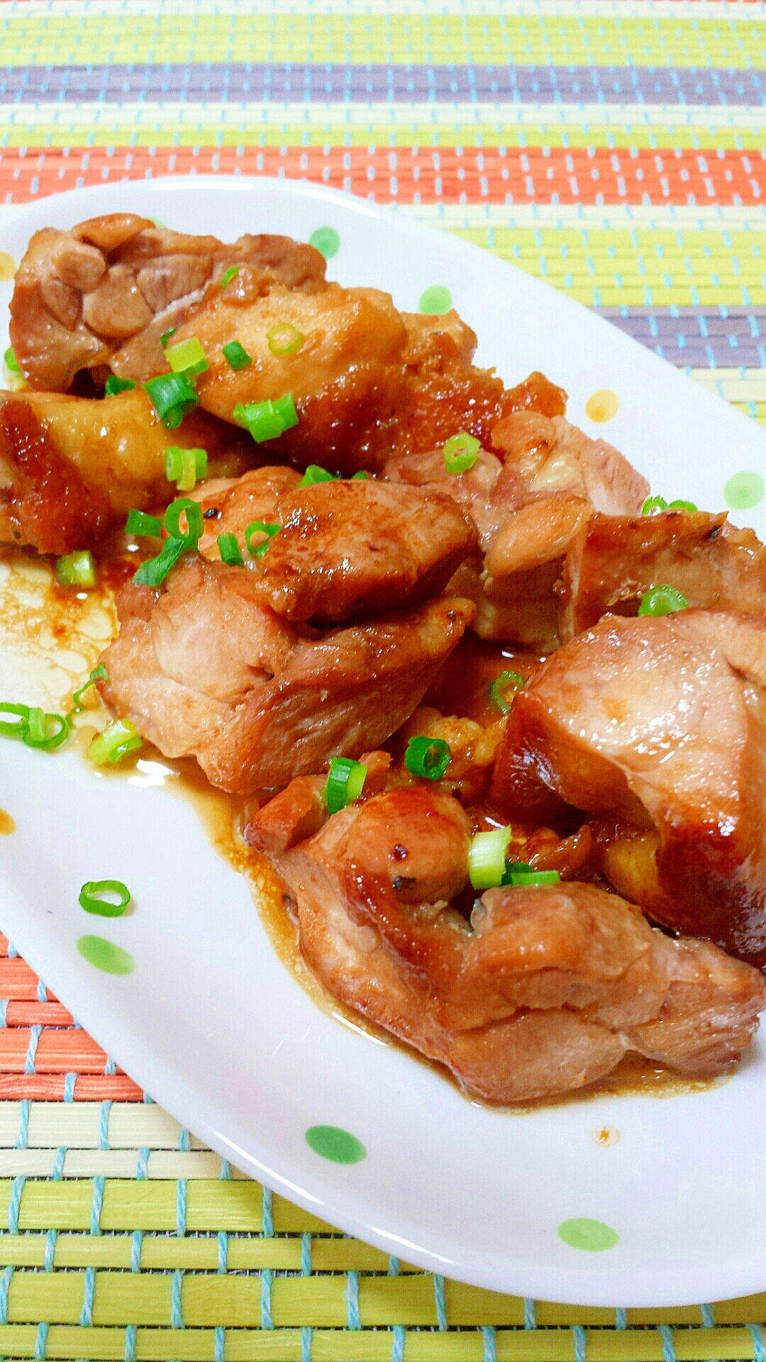 鶏肉♡ゆず胡椒照り焼き☺