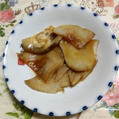 白なすの煮浸し