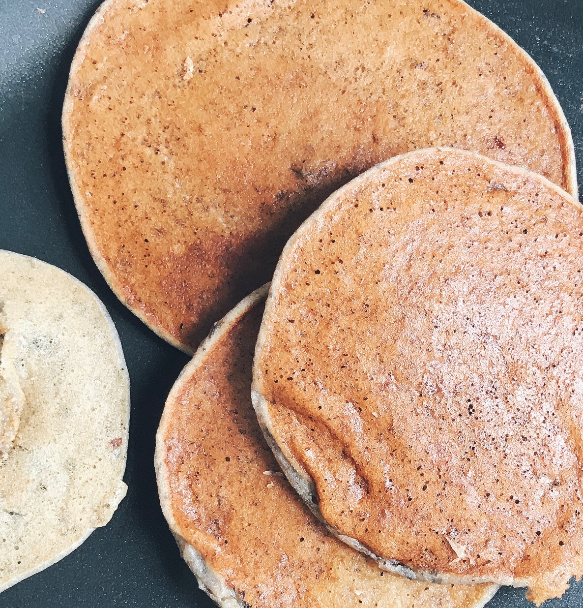 お節 アレンジレシピ 黒豆バナナホットケーキ レシピ 作り方 By コリコ 楽天レシピ