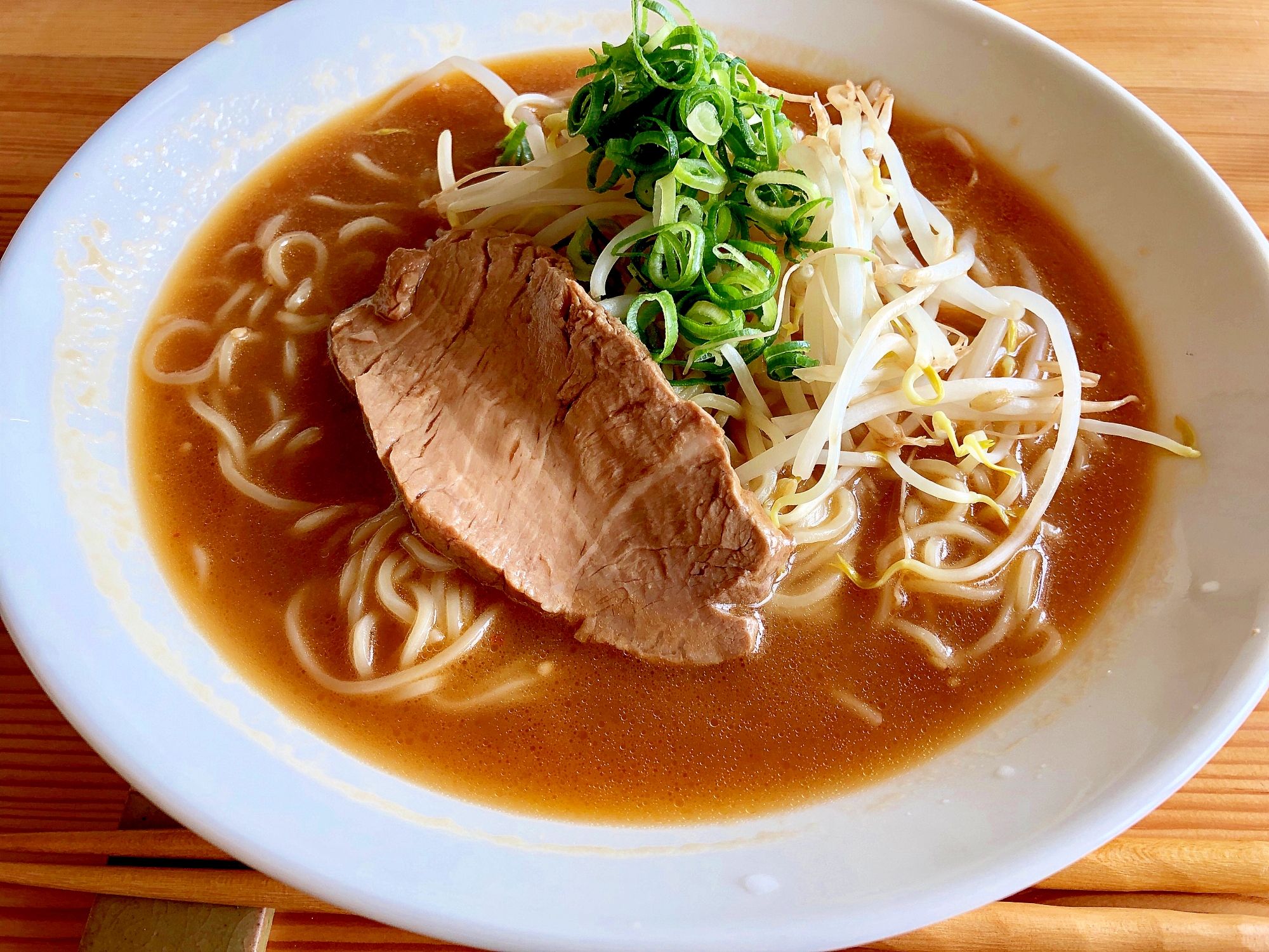 手作りチャーシューで☆味噌ラーメン