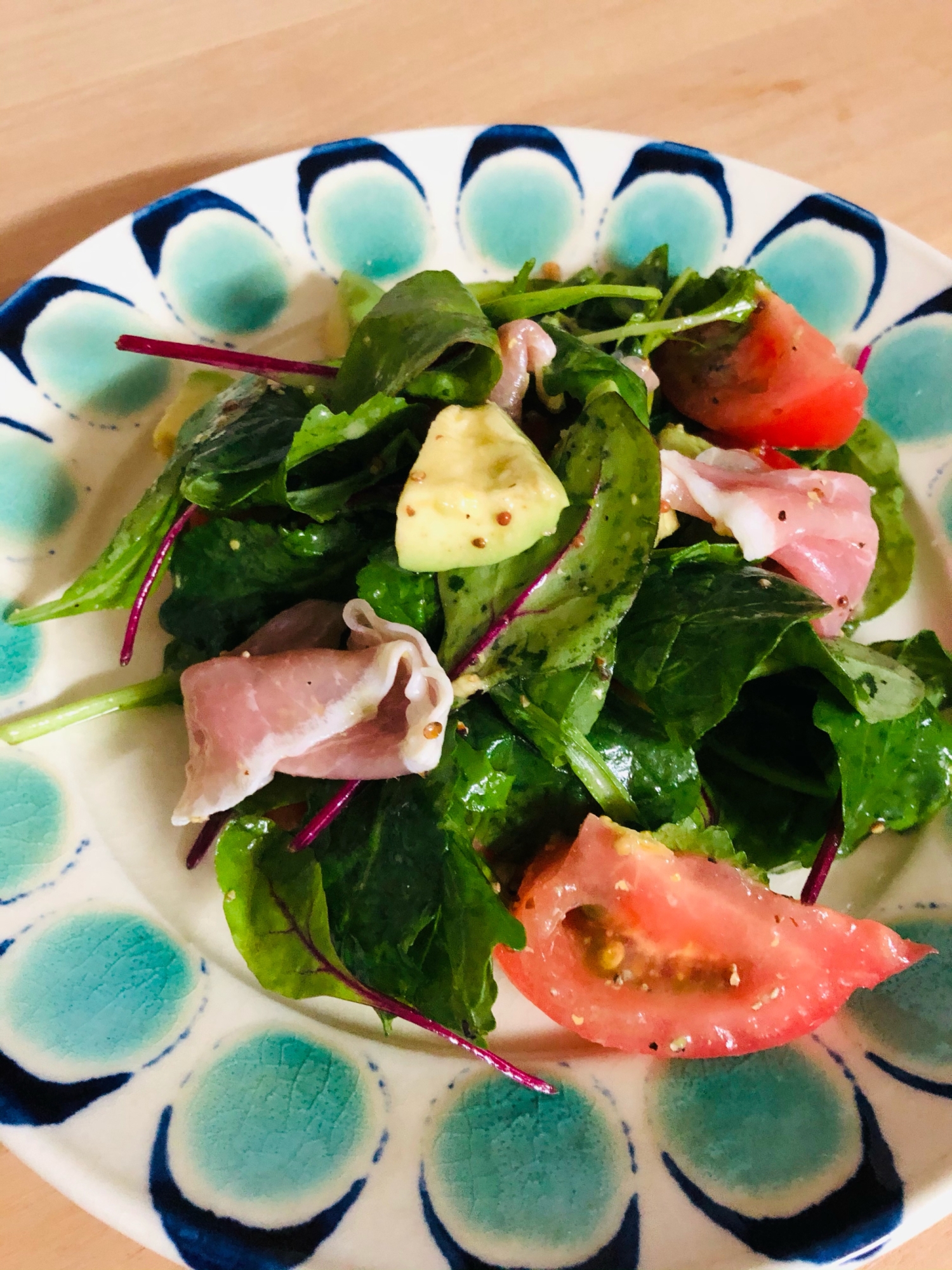 ベビーリーフのサラダ