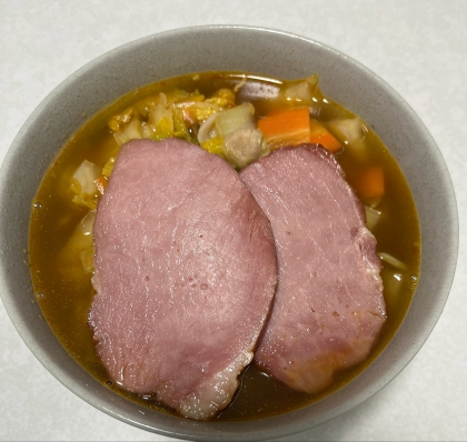 白菜たっぷり醤油らーめん(神座風)