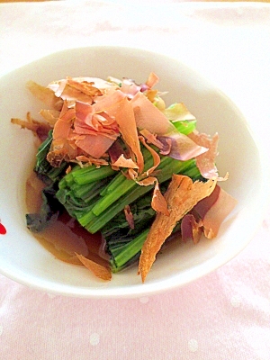 電子レンジで簡単 ほうれん草のおひたし レシピ 作り方 By Alohawaii 楽天レシピ