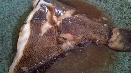 華麗なカレイの煮付け