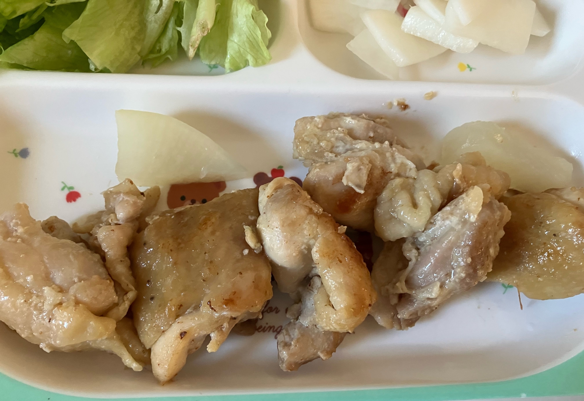 鶏肉と大根の塩麹焼き