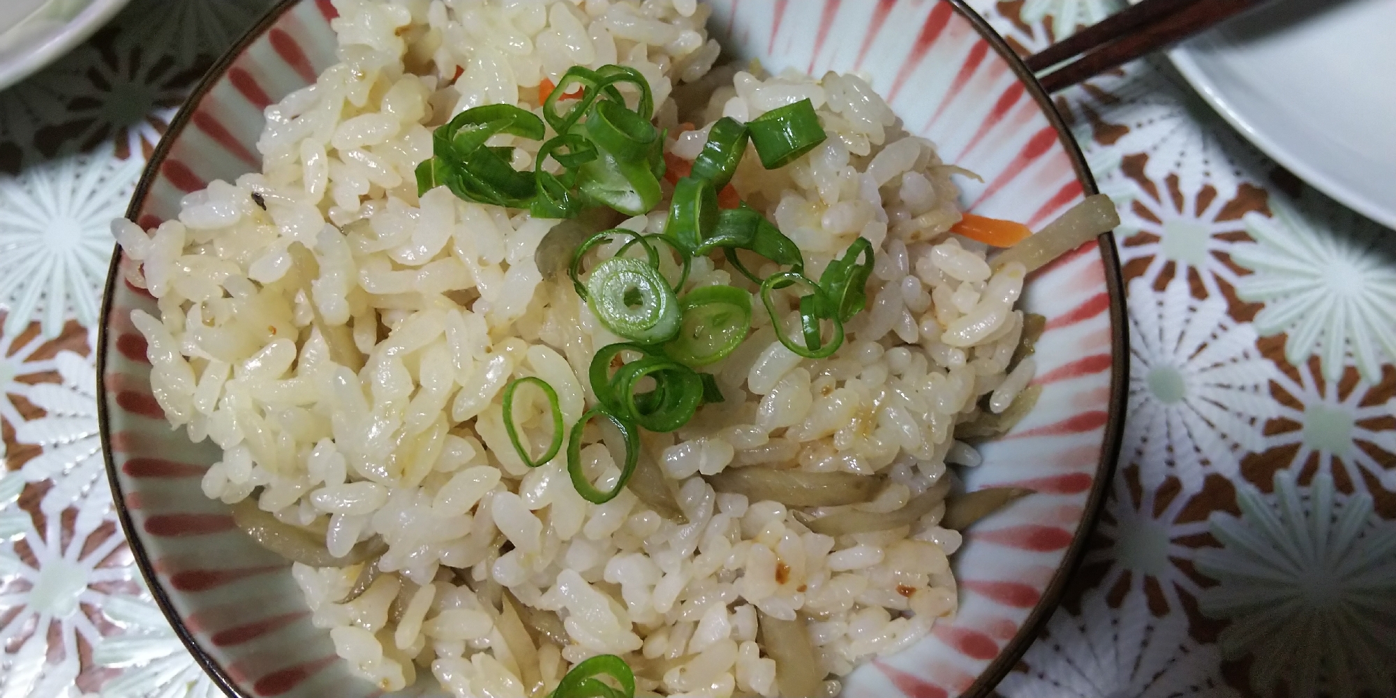 きんぴらごぼうの炊き込みご飯