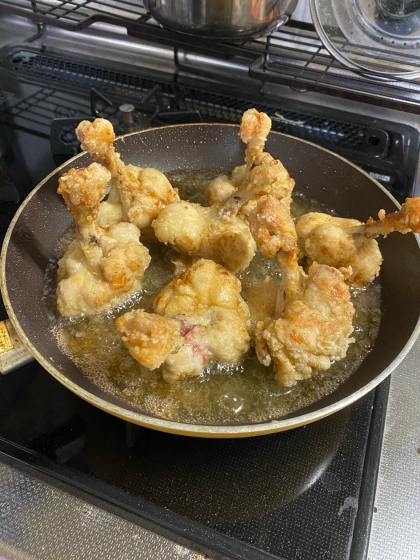 鶏のチューリップ唐揚げ☆クリスマスやパーティーにも