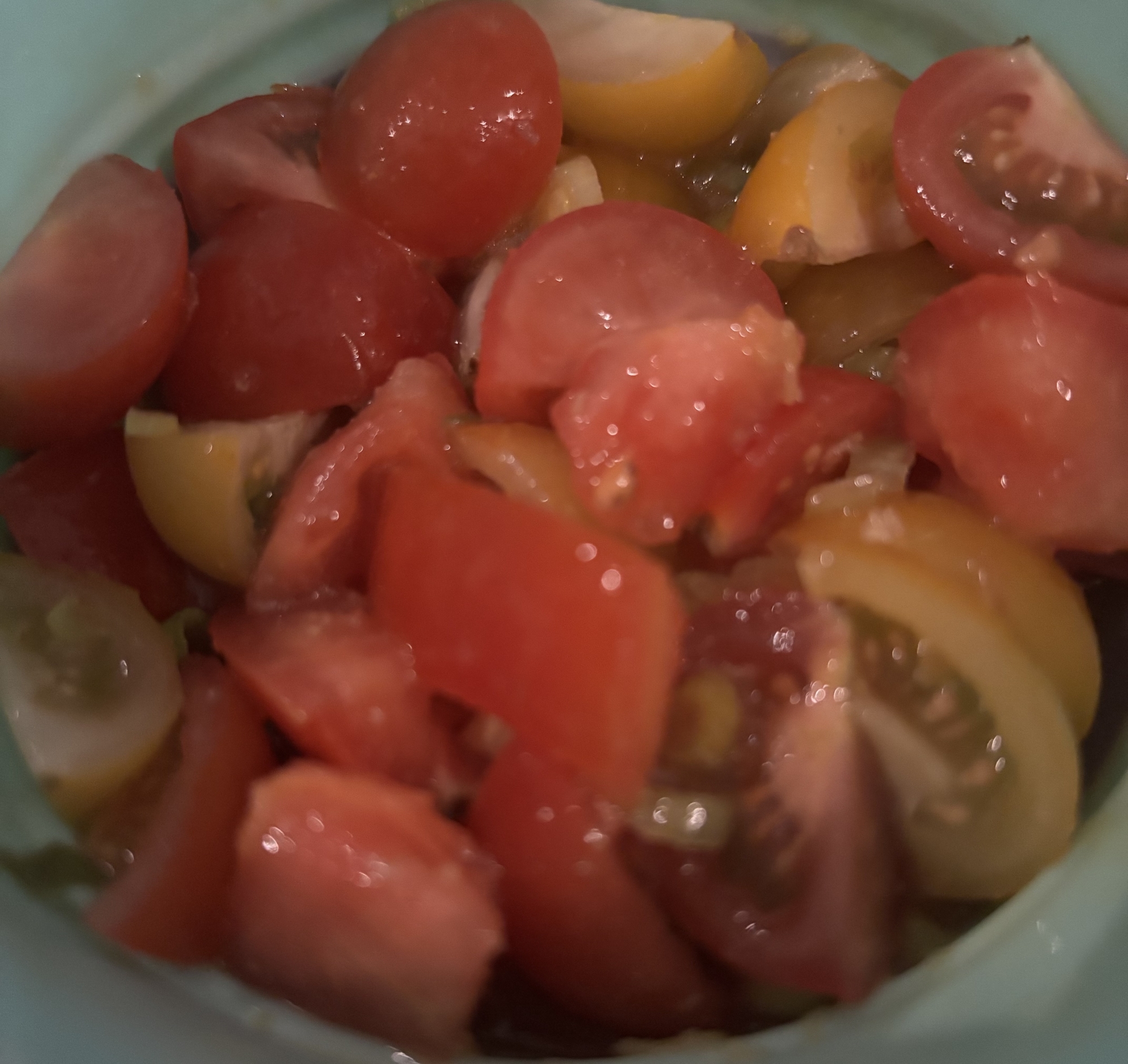 簡単トマト、柚子胡椒和え