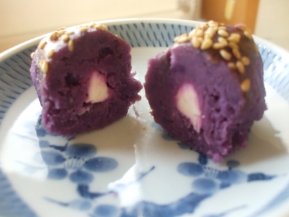 ちっちゃな紫芋