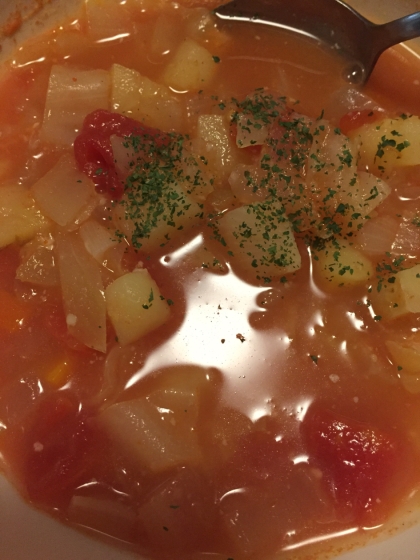 たくさん野菜とれておいしかったです