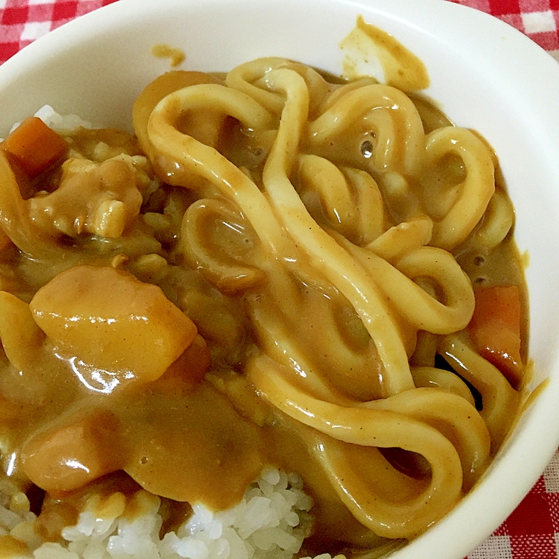 カレーリメイク！ダブルのカレー♡