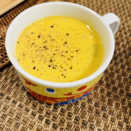 とろっと美味しいかぼちゃスープ