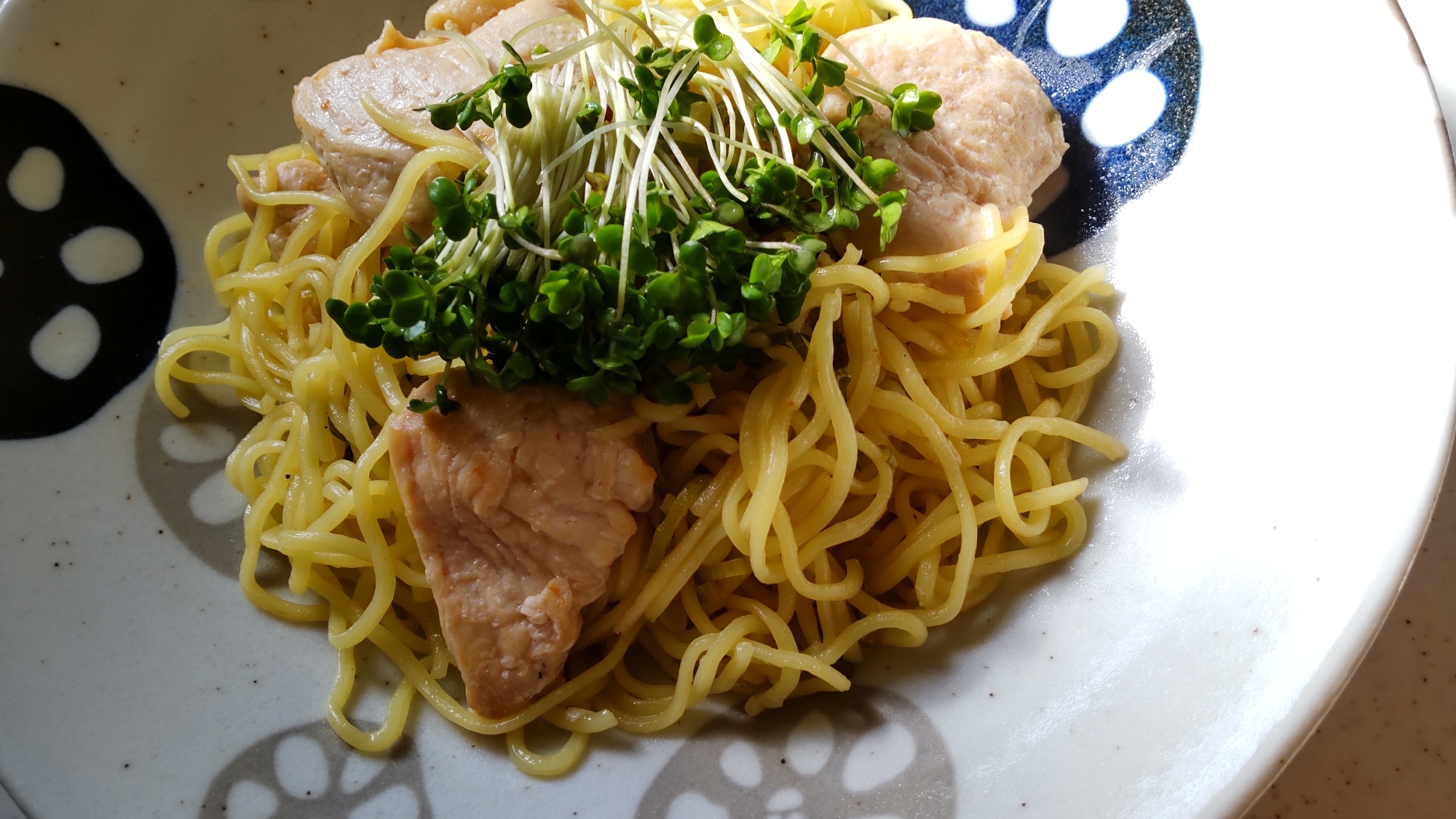 鶏肉de塩焼きそば☆