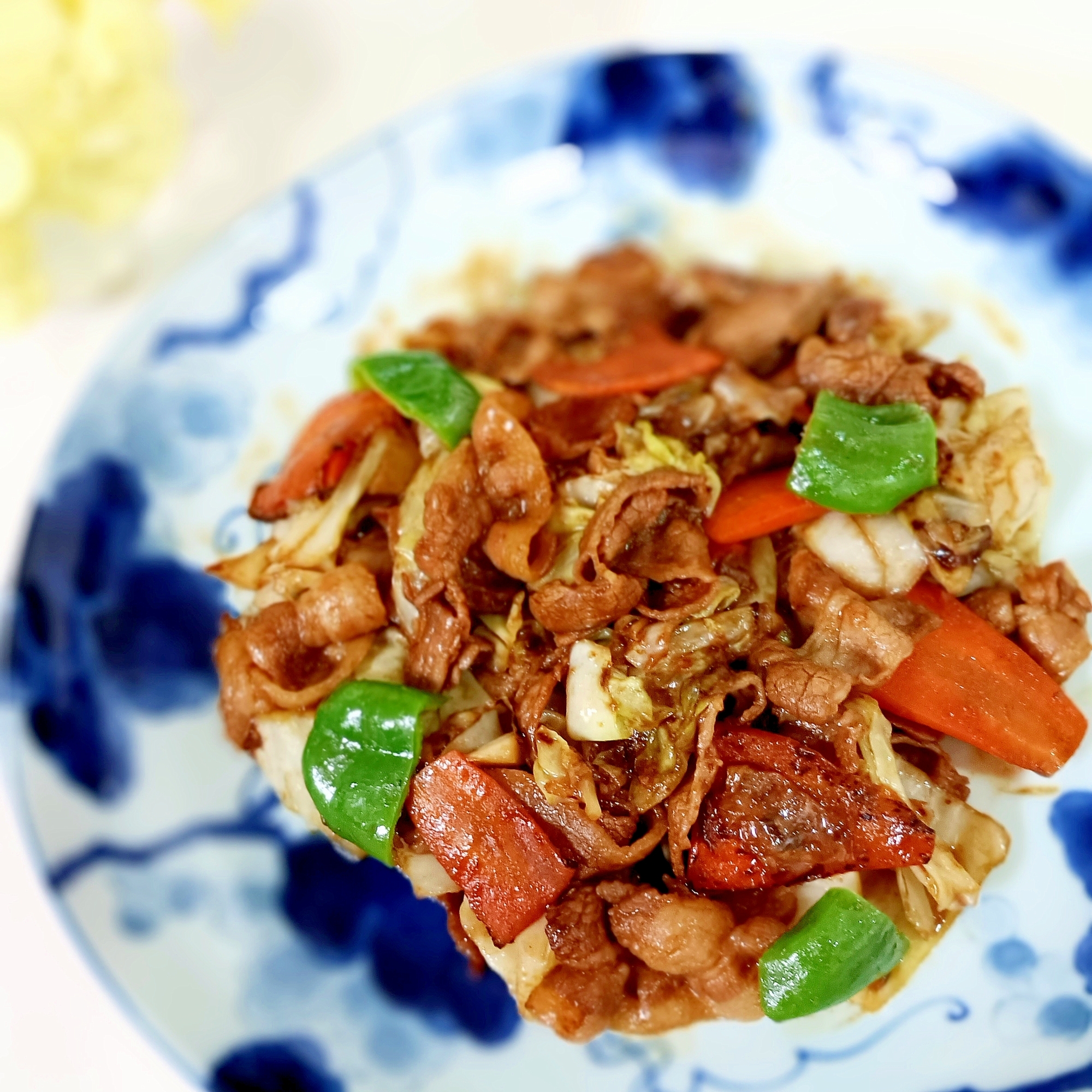 味付け肉で簡単ホイコーローꕤ୭*