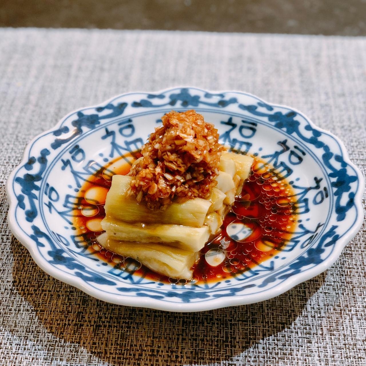 【凉拌茄子】茄子にあえるだけ簡単な万能ネギソース