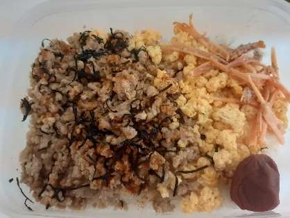 母の日に☆3色そぼろ丼♪