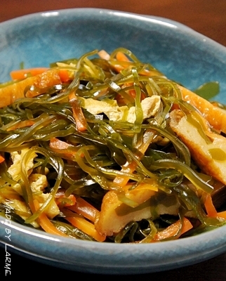 我が家の常備菜(5) 切り昆布の炒め煮