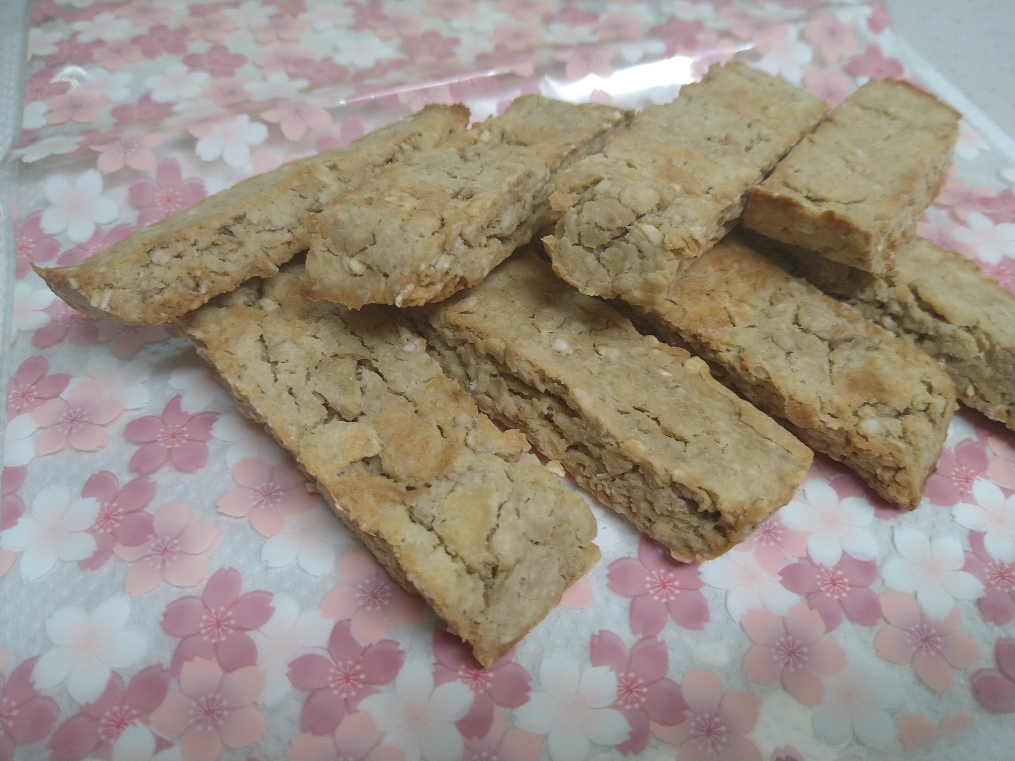 フルートループシリアルバーのレシピ