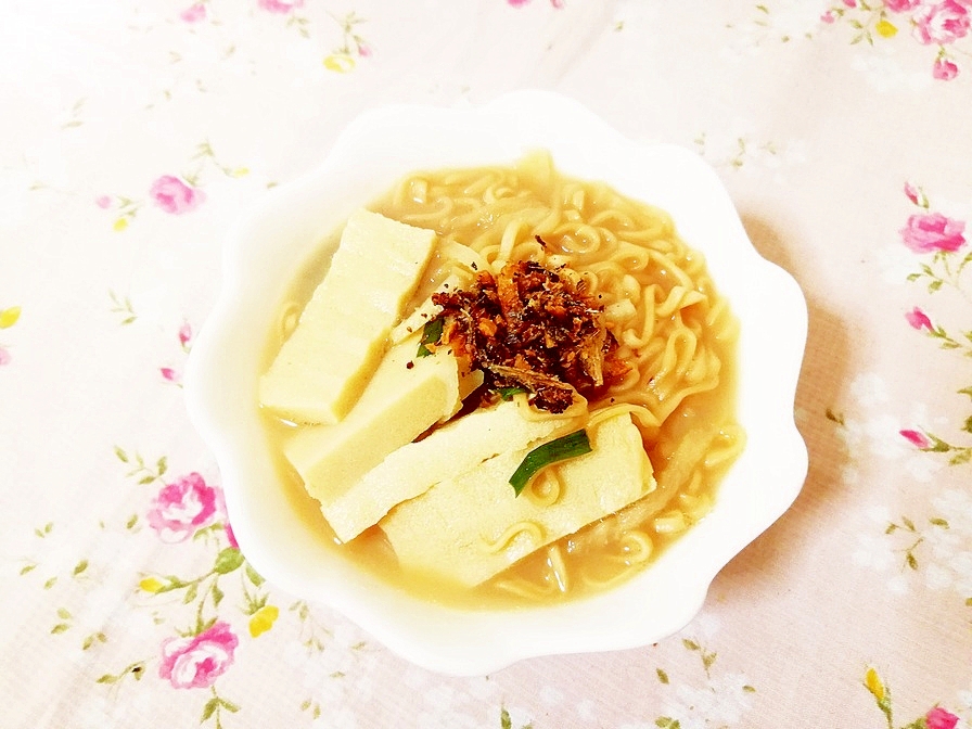 シャトルシェフで♪切り干し大根と高野豆腐のラーメン