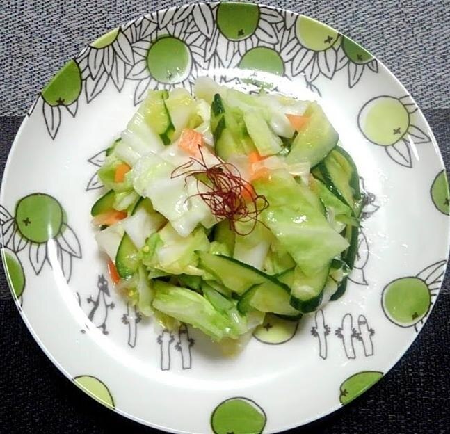 キャベツとキュウリと人参の白だしもみもみ浅漬け レシピ 作り方 By かんたんれぴこ 楽天レシピ