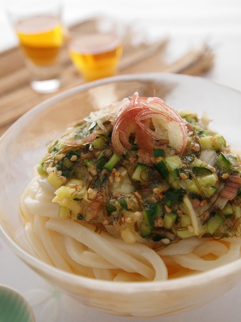 とろねば昆布うどん（山形のだし風）