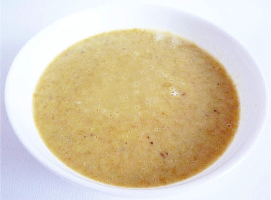 緑豆のギリシャ風スープ