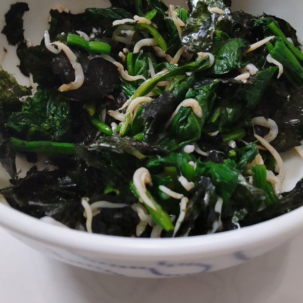 子供に人気 ほうれん草 しらす のりの和え物 レシピ 作り方 By ゆりらママ 楽天レシピ 子供に人気 ほうれん草 しらす のりの和え物 レシピ 作り方 By ゆりらママ 楽天レシピ