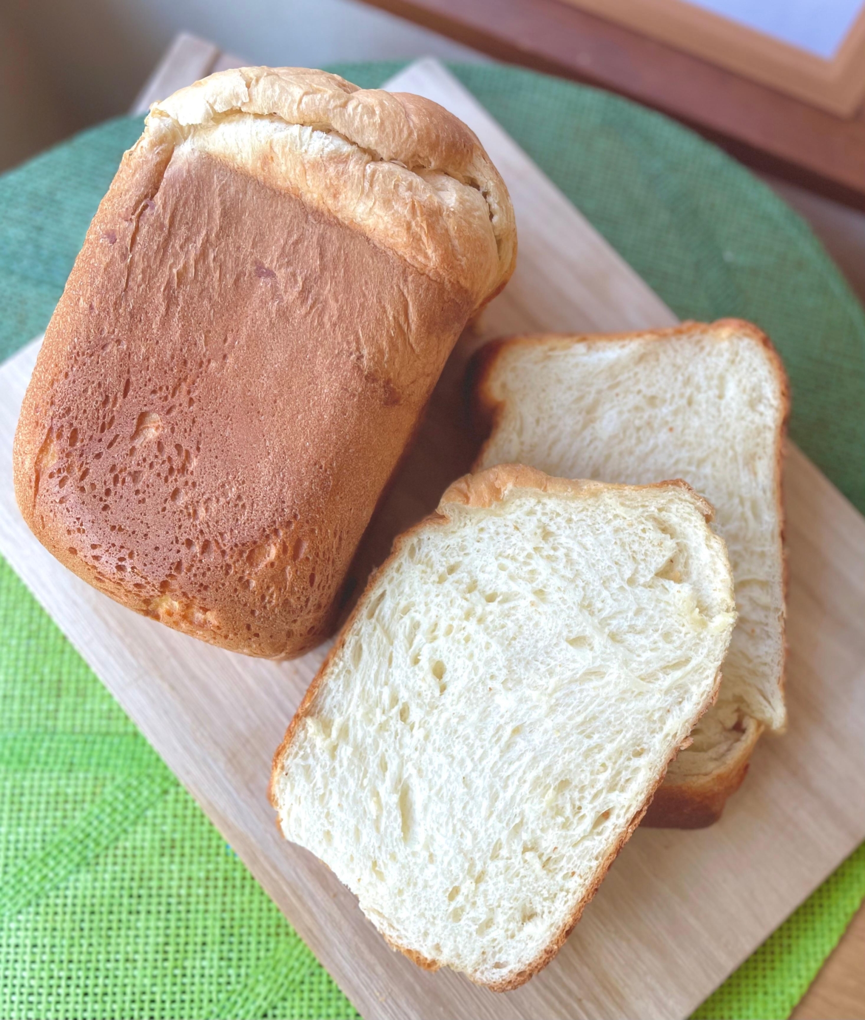 早焼き♡HBで作る…超ふわふわ牛乳食パン