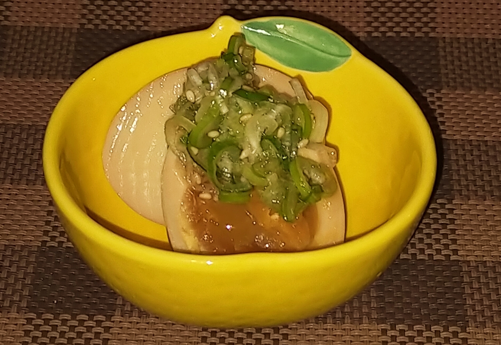 簡単おつまみ_ネギだれ卵