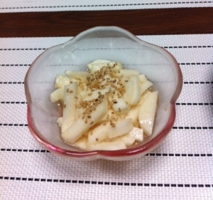 長芋の白だし漬け♪