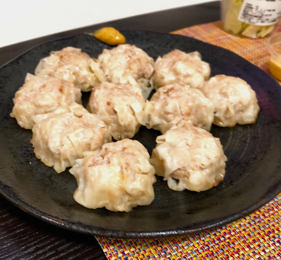 ホタテの旨味たっぷり☆焼きシュウマイ