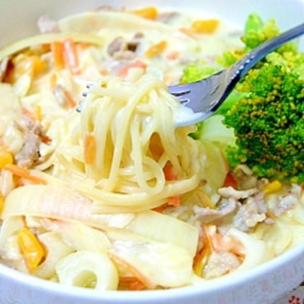 シチューのルーで クリームスープスパ レシピ 作り方 By Cota Cota 楽天レシピ シチューのルーで クリームスープスパ レシピ 作り方 By Cota Cota 楽天レシピ