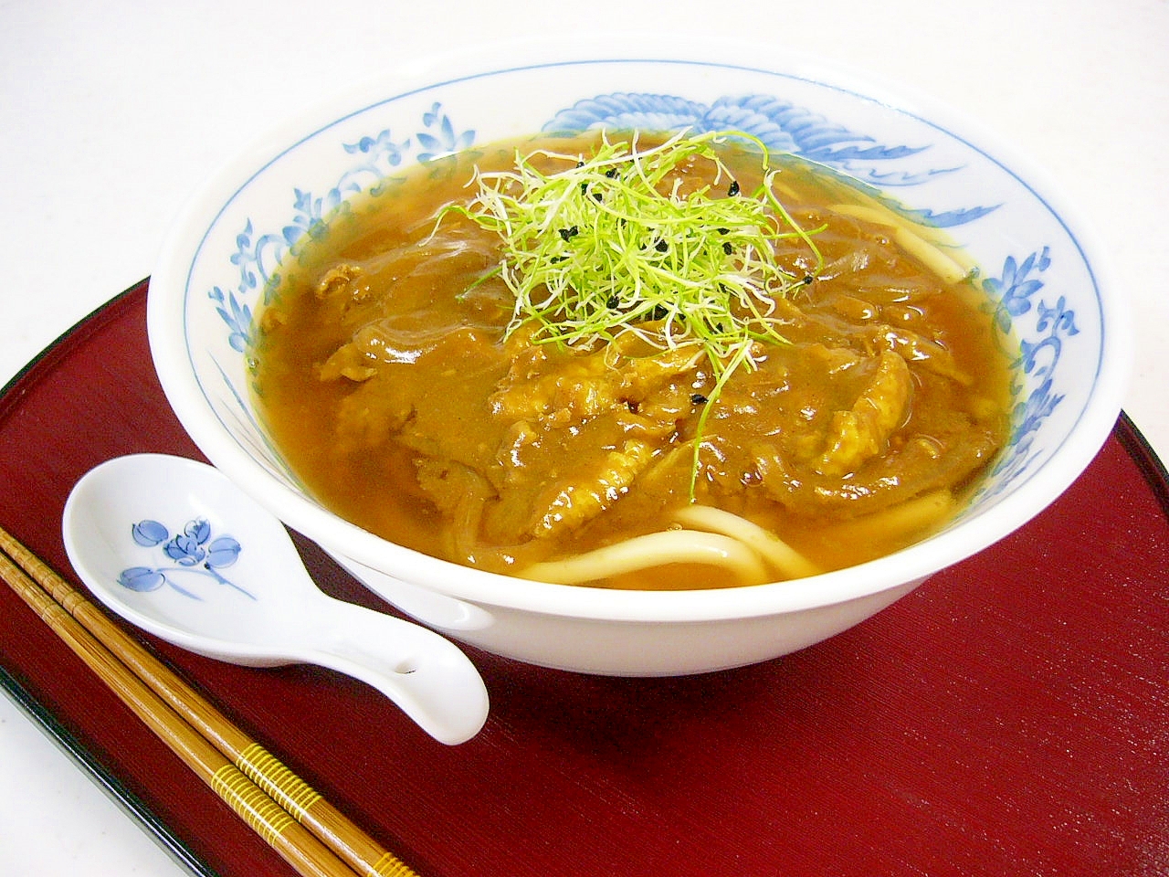 心も体も温まる皆大好きカレーうどん！