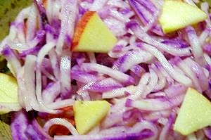 紫大根とりんごのサラダ レシピ 作り方 By 和土 楽天レシピ