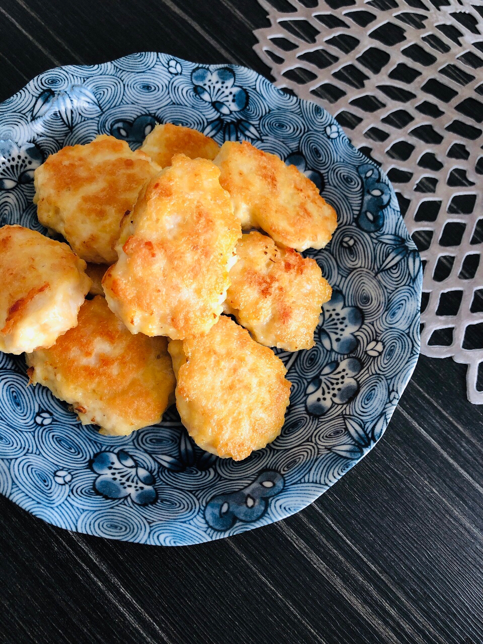 洗い物がフライパンだけ☆鶏ミンチの揚げないナゲット