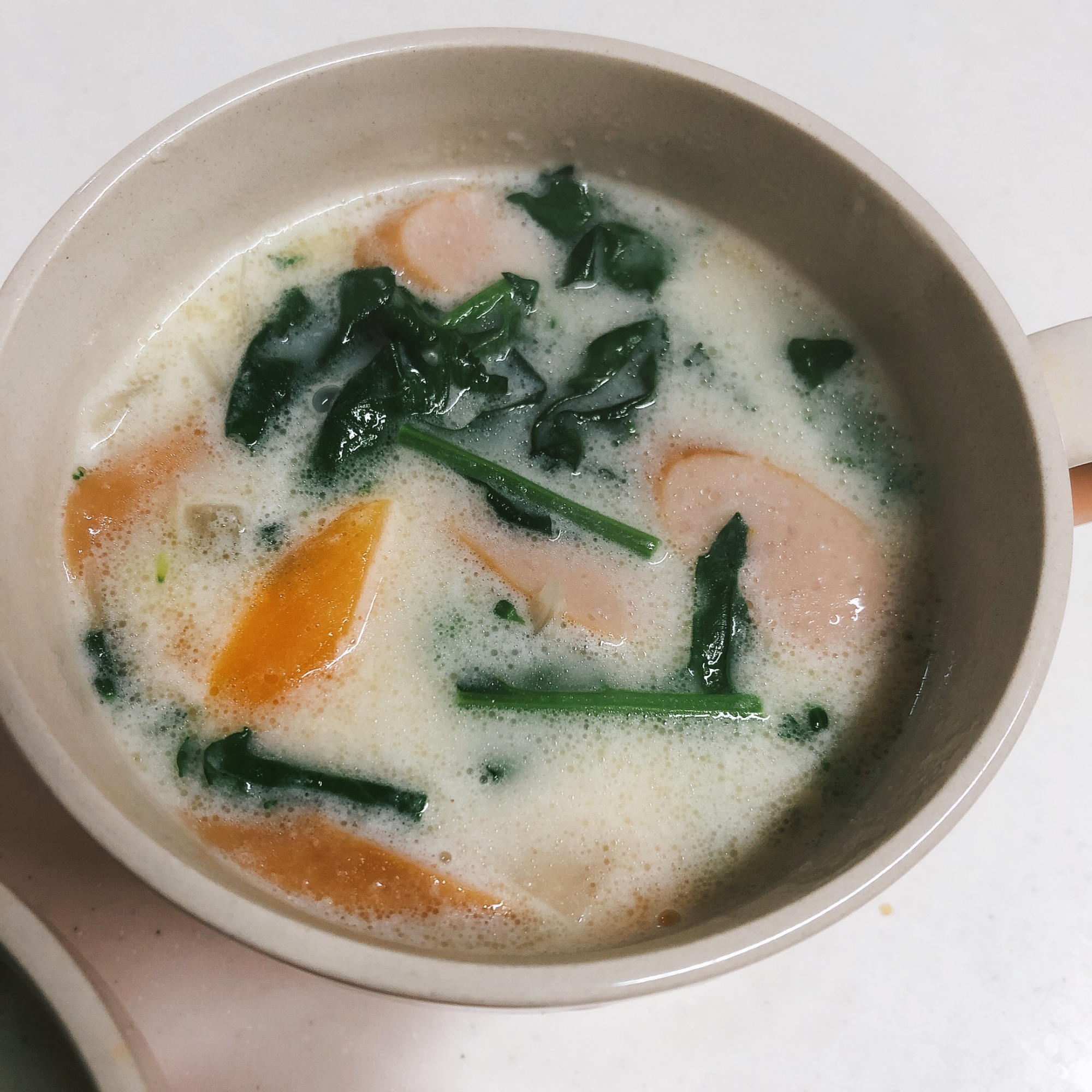 菜の花とウインナーのクリームスープ レシピ 作り方 By なおのり 楽天レシピ 菜の花とウインナーのクリームスープ レシピ 作り方 By なおのり 楽天レシピ