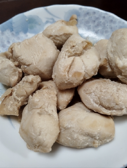 ♢ささみのニンニク醤油焼き♢