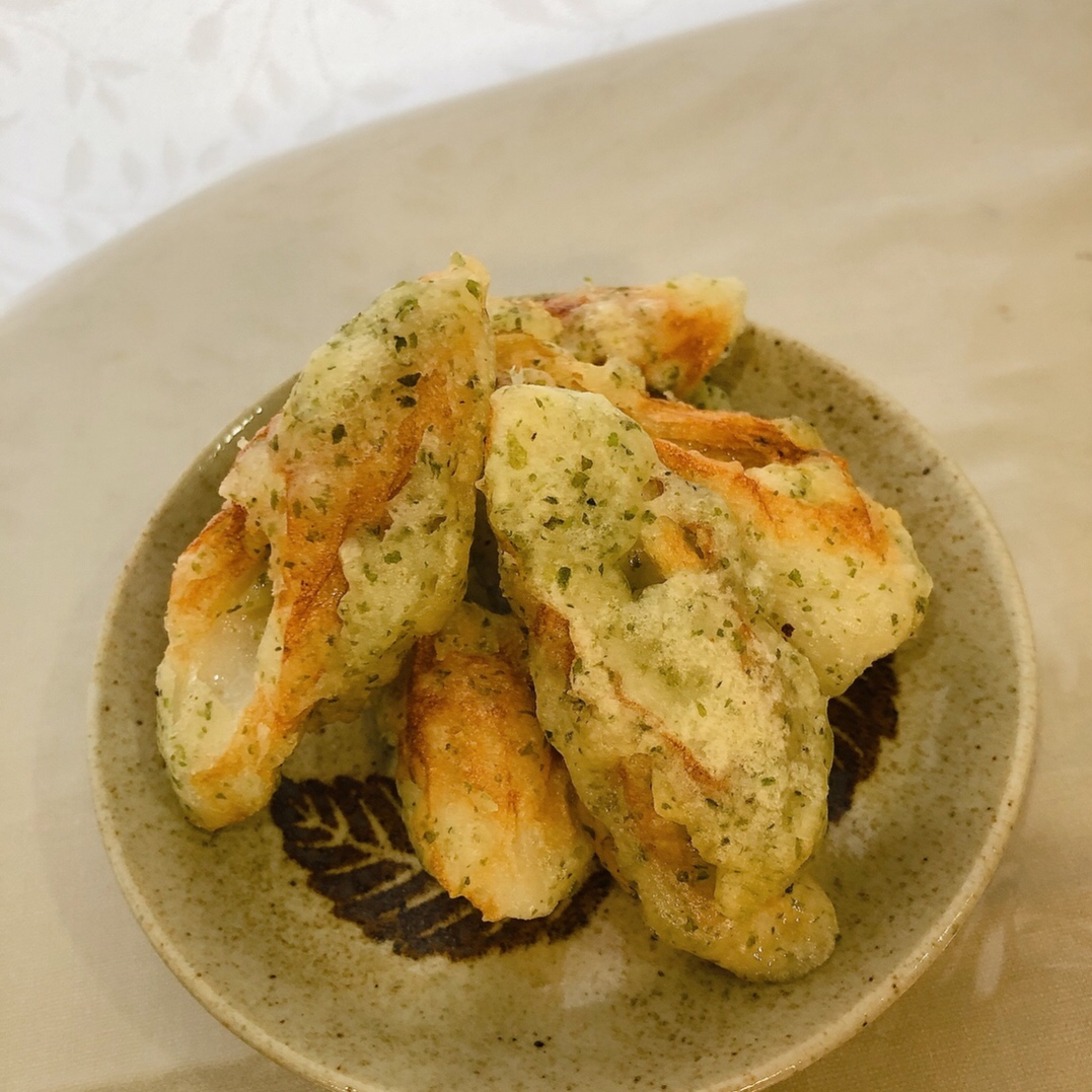 簡単ちくわの磯辺揚げ