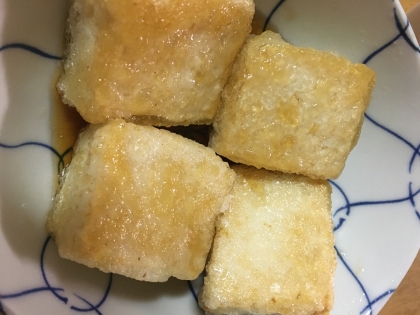 めんつゆで簡単！油少量！揚げ出し豆腐