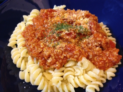 ホールトマトでミートソース レシピ 作り方 By ぴいさん9640 楽天レシピ